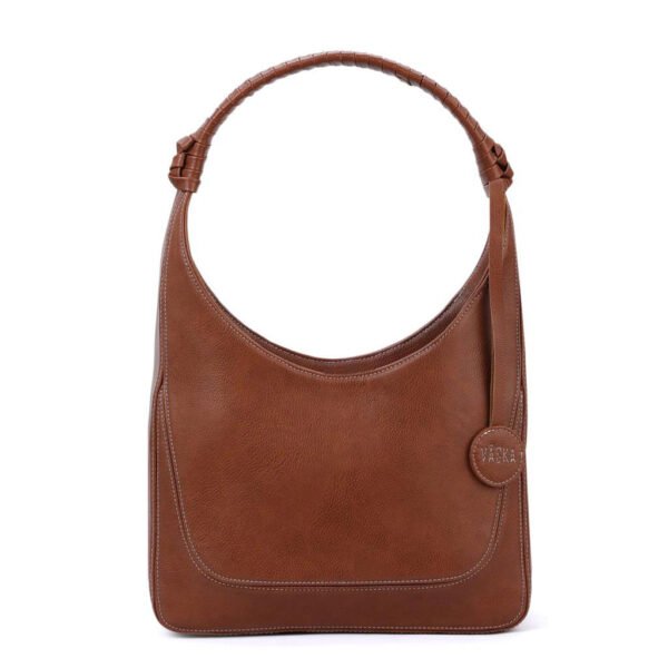 Vaska tan designer handheld handbag - Image 3