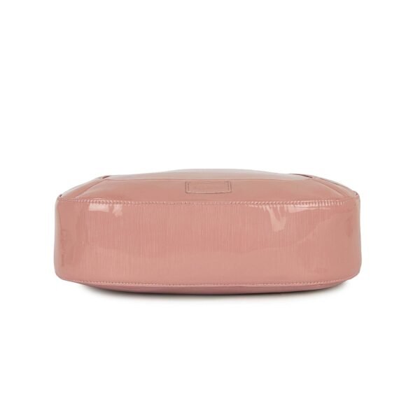 VASKA pink shimmer hobo bag - Image 5
