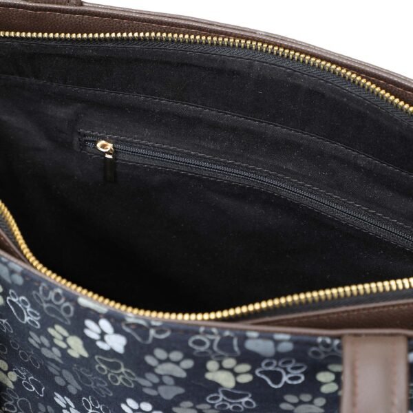 VASKA printed tote handbag - Image 4