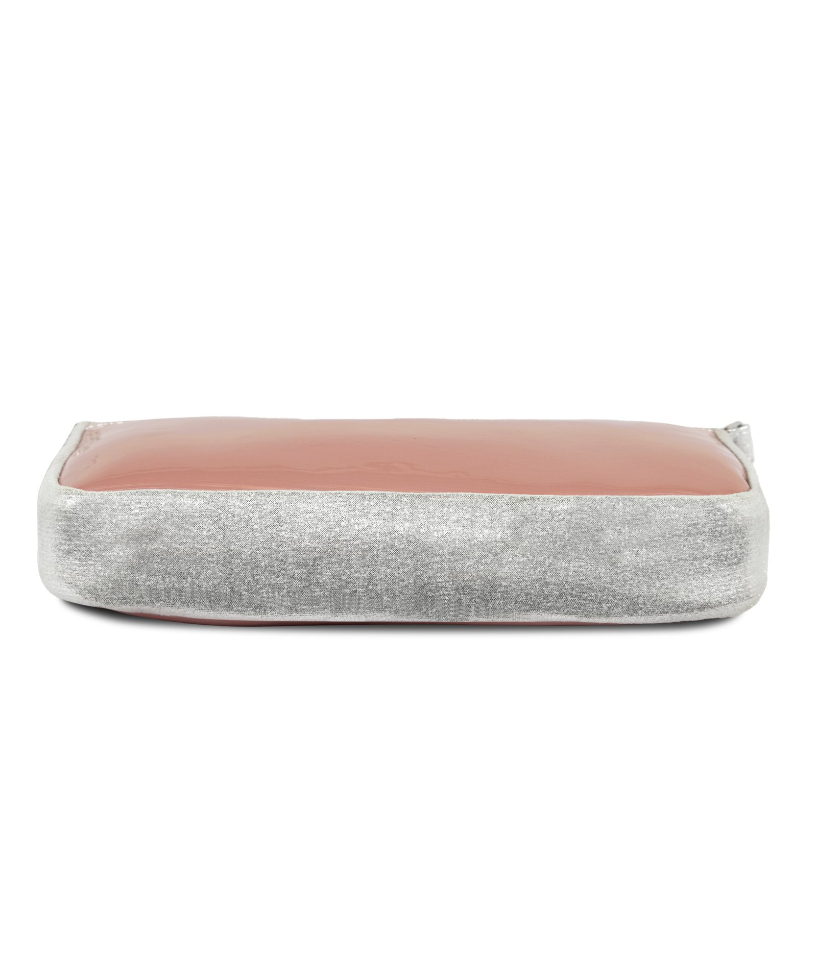 VASKA pink-silver baguette bag - Image 5