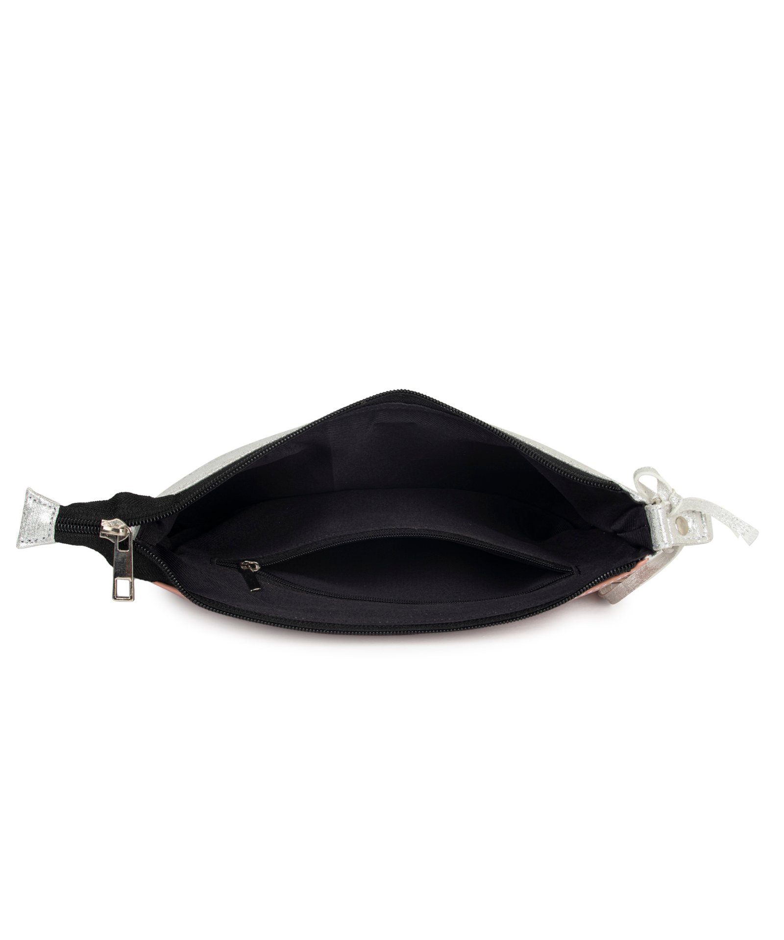 VASKA pink-silver baguette bag - Image 4